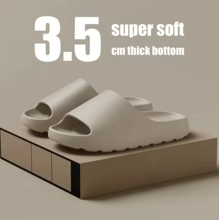 Coconut Slippers Cloud Thick-soled Sandals Summer Fashion Soft Bottom Beach Men Slippers Women's Sandals Cloud Comfort Slides